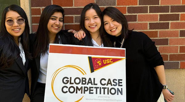 4 UCR School of Business AGSM MBA Students at 2024 Global Case Competition 