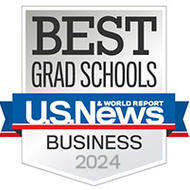 U.S. News BEST GRAD SCHOOLS - Business logo 2024