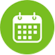 Calendar Green Icon