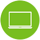 Laptop Green Icon