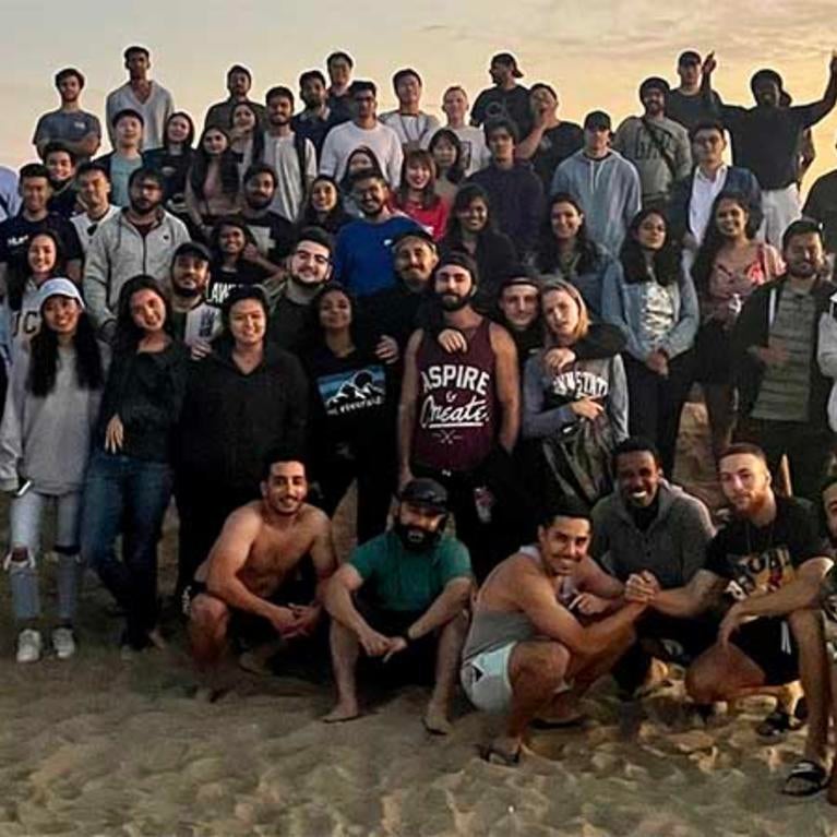 AGSM student trip to Newport Beach, 2021