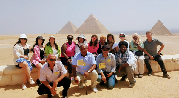 UCR Business Global Programs team in Egypt