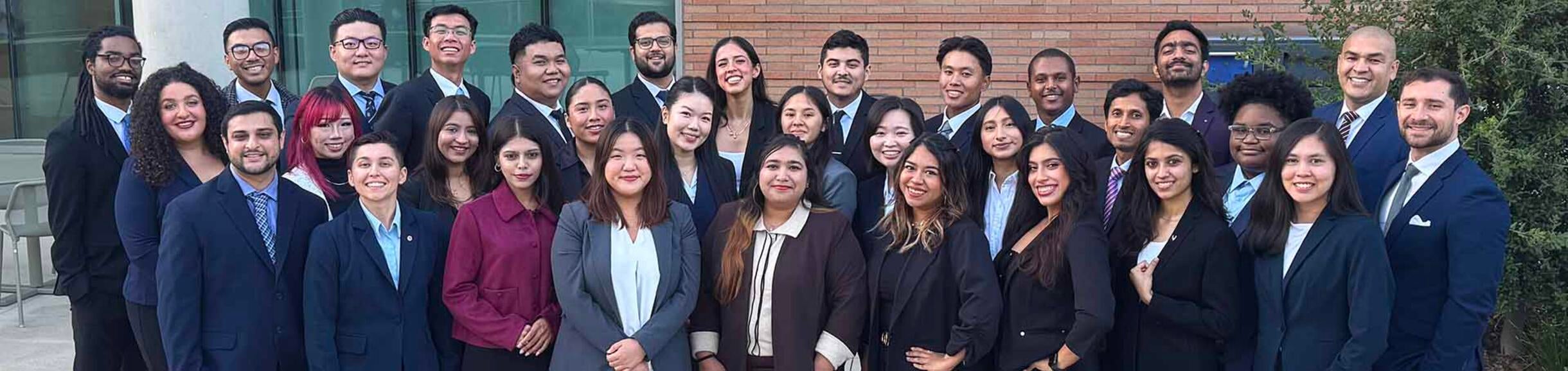 2025 AGSM graduate student ambassadors at UCR School of Business