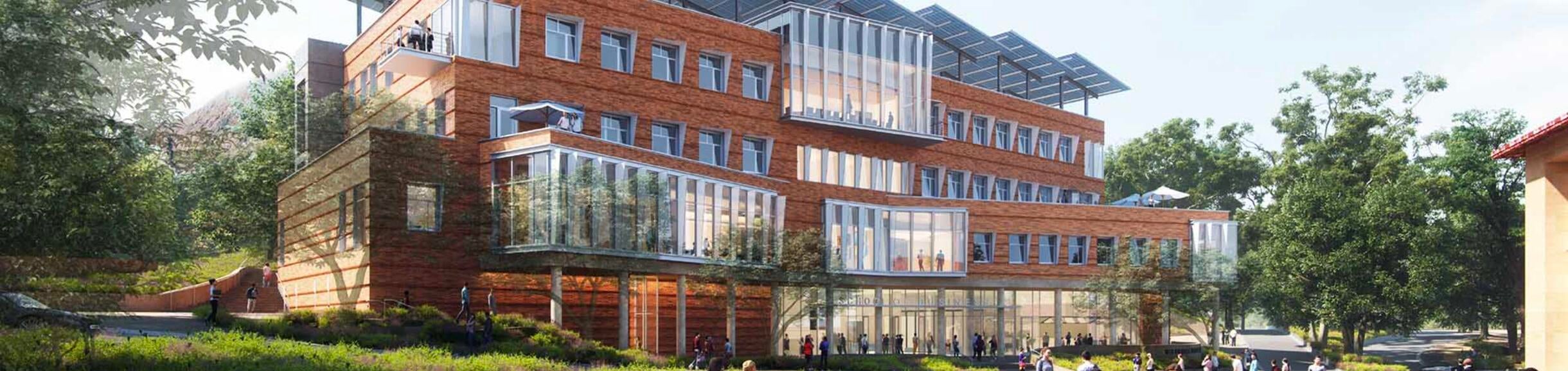 New Business Building rendering, August 2022