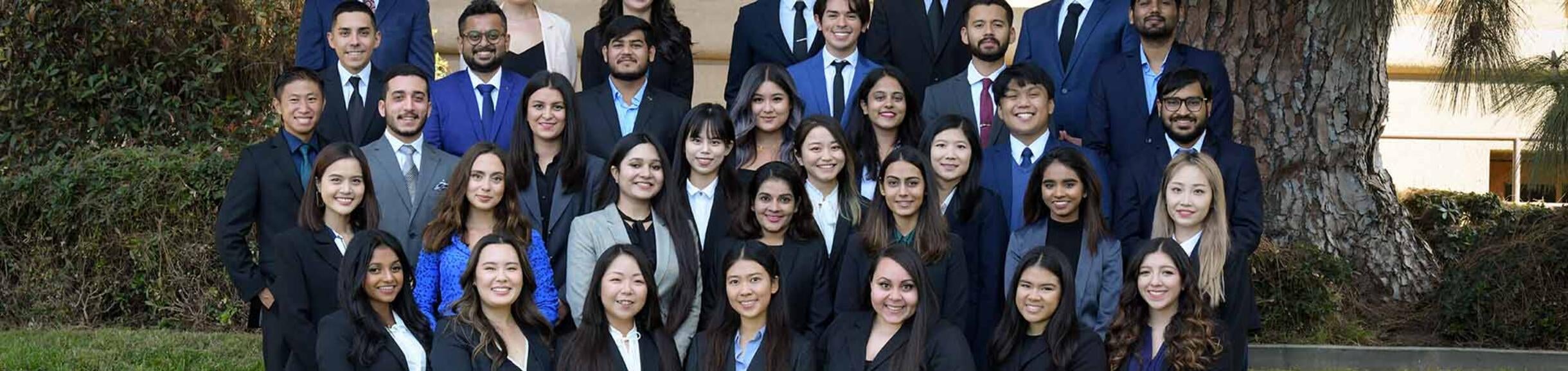 UCR Business graduate students