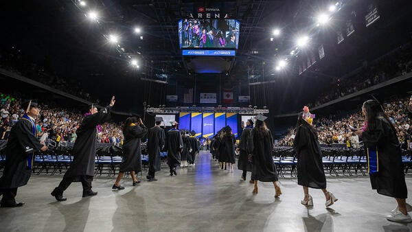 Toyota Center Graduation