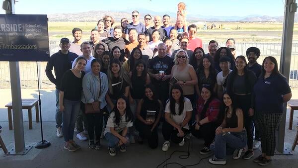 AGSM Ambassadors at Skydive Perris