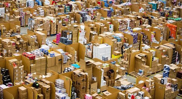 Packages in warehouse