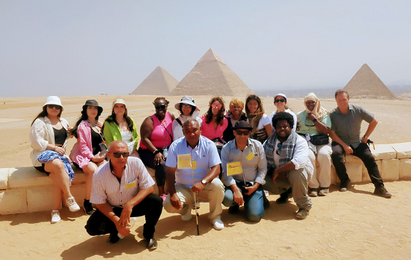 UCR Business Global Programs team in Egypt