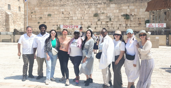 UCR Business Global Programs team in Israel