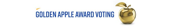 Golden Apple Award voting banner