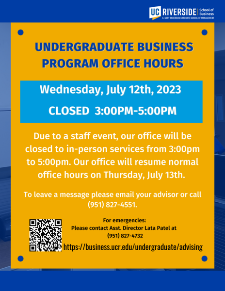 Undergrad Office hours July 12, 2023