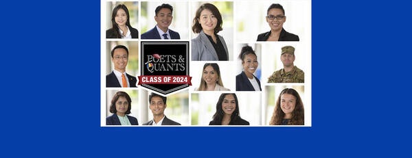 Poets & Quants UCR MBA Class of 2024