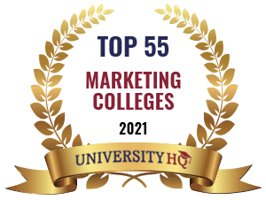 Top 55 Marketing Colleges seal