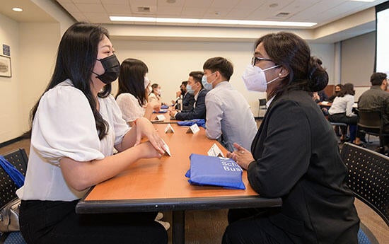 Two UCR Students Talking