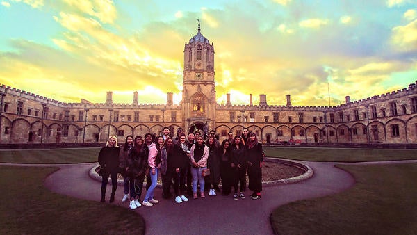 UCR Global Team at Oxford