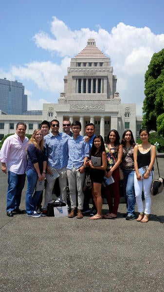 UCR Global Team in Japan