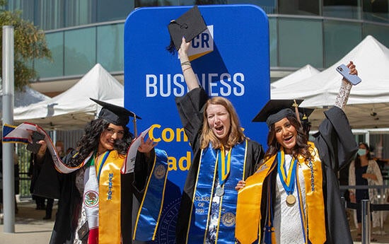 Three UCR Students Graduating