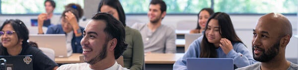 Students in a classroom