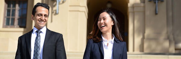 UCR School of Business, 2 students