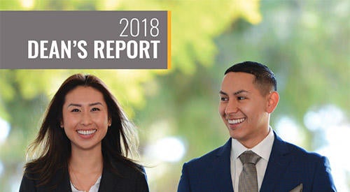 UCR School of Business 2018 Dean's Report