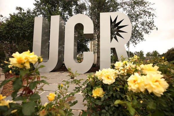 UCR sign (c) UCR/Stan Lim