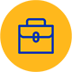 Yellow Suitcase Icon