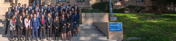 Ambassadors in front of AGSM