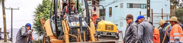 California construction workers