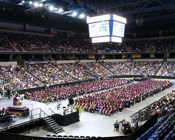 Toyota Center Graduation 