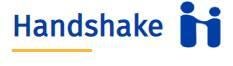 UCR School of Business Handshake word and logo