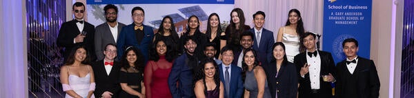 Graduate Students at Spring Banquet