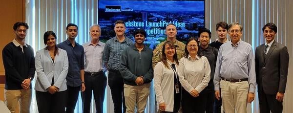 Blackstone LaunchPad competition winners 2022