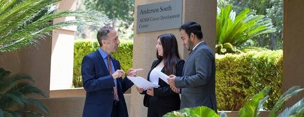 Prof. Danko Turcic and UCR School of Business graduate students