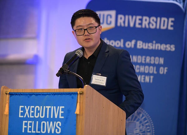 Executive Fellows Installation Dinner 2024, Daniel Lan '24