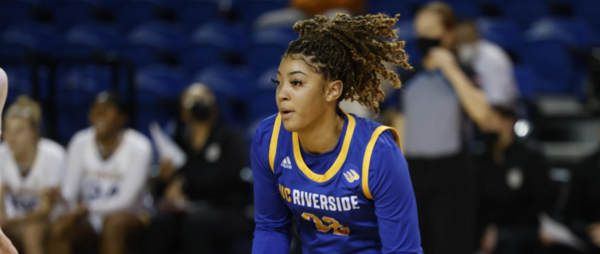 Jordan Webster, UCR Magazine profile, playing basketball at UC Riverside