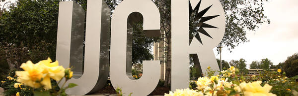 UCR sign (c) UCR/Stan Lim