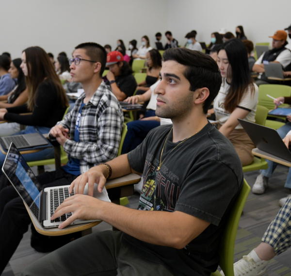 Undergraduate classroom UCR School of Business