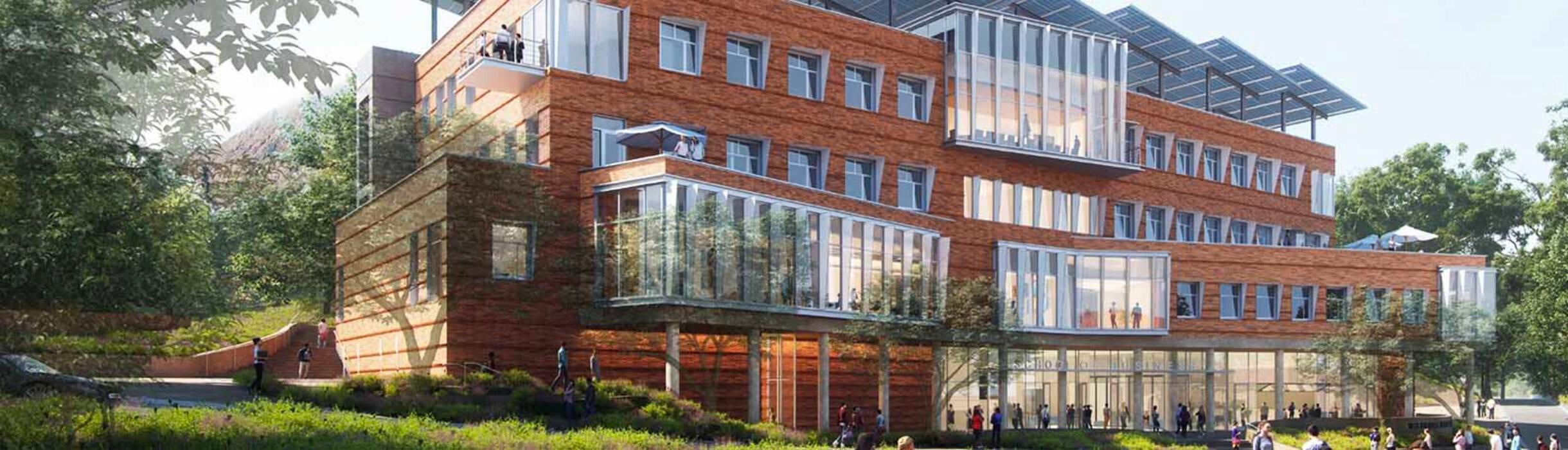 New Business Building rendering, August 2022