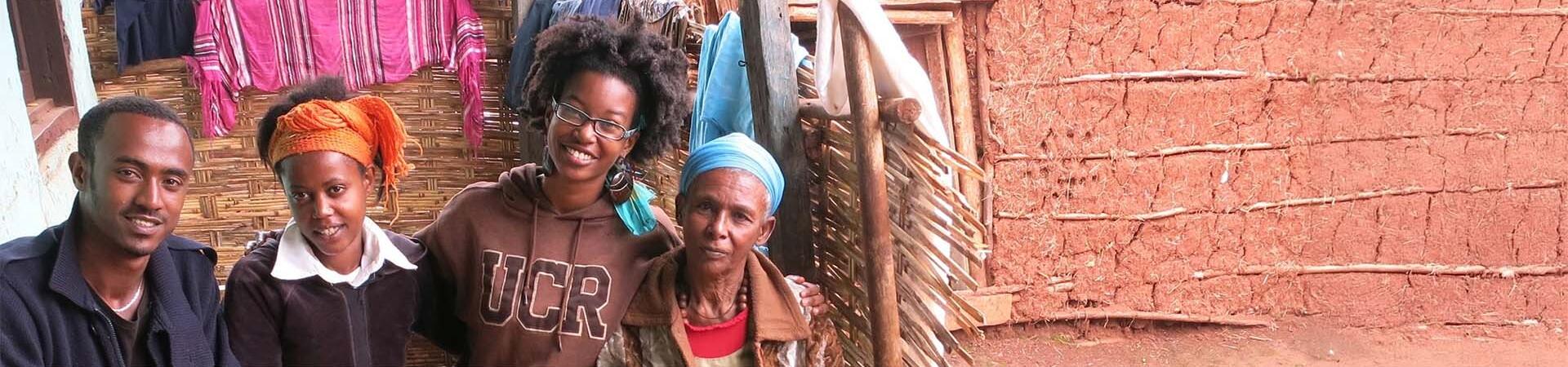 Breanna Wright in the Peace Corps