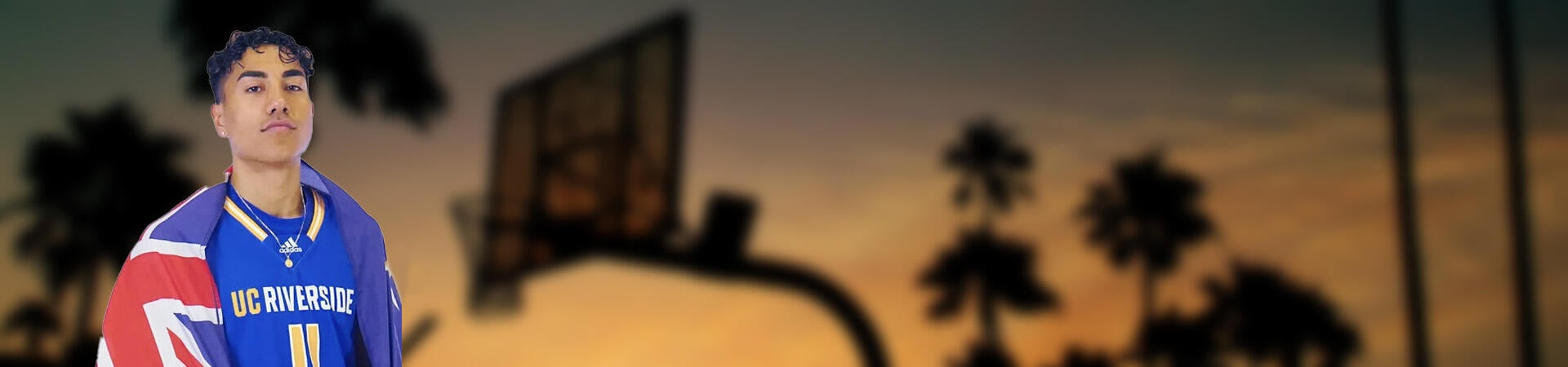 Cameron Flynn, sunset basketball hoop