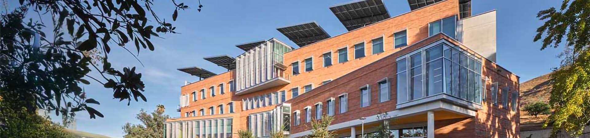 The new UCR School of Business building