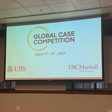 Global Case Competition 2024 at USC