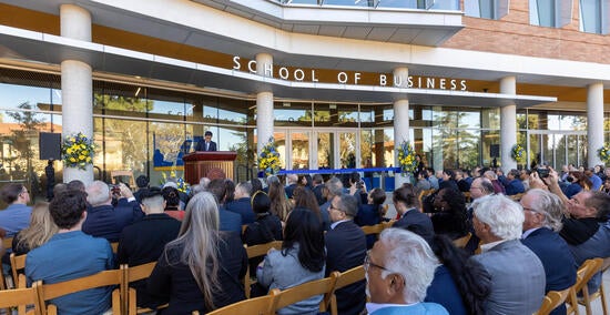 Ribbon Cutting Ceremony Speech from the Dean