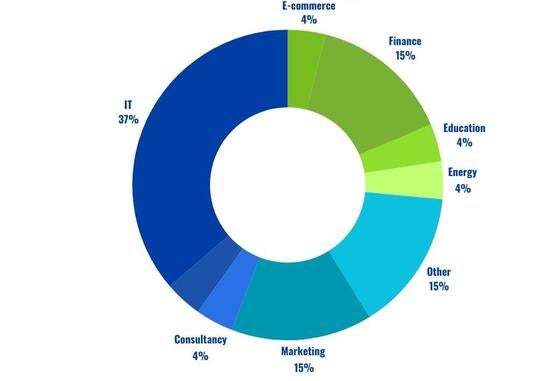 MSBA Industry Donut Chart