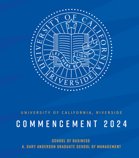 Commencement Program 2024 screenshot