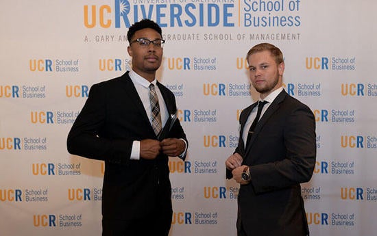 Two UCR Business Students 