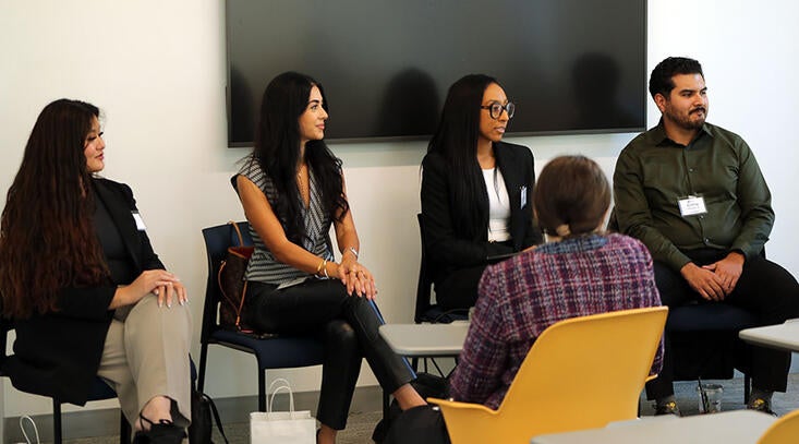 Emerging Careers Summit 2025, marketing panelists