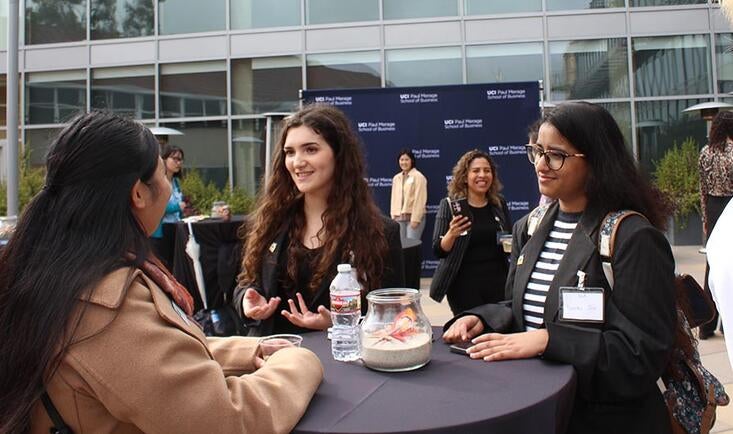 Mixer at the 2023 UC International Women’s Day collaborative event