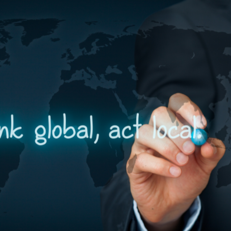 Think global, act local